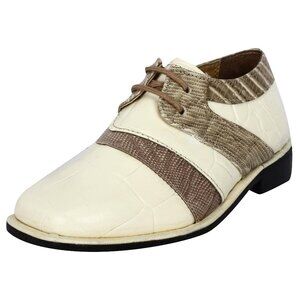LIBERTYZENO Genuine Leather Kids Shoes Champaign Dress Shoes for Boys, Kids